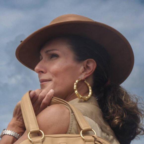 Australian Outback Suede Leather Western Hat - Picture 3 of 15